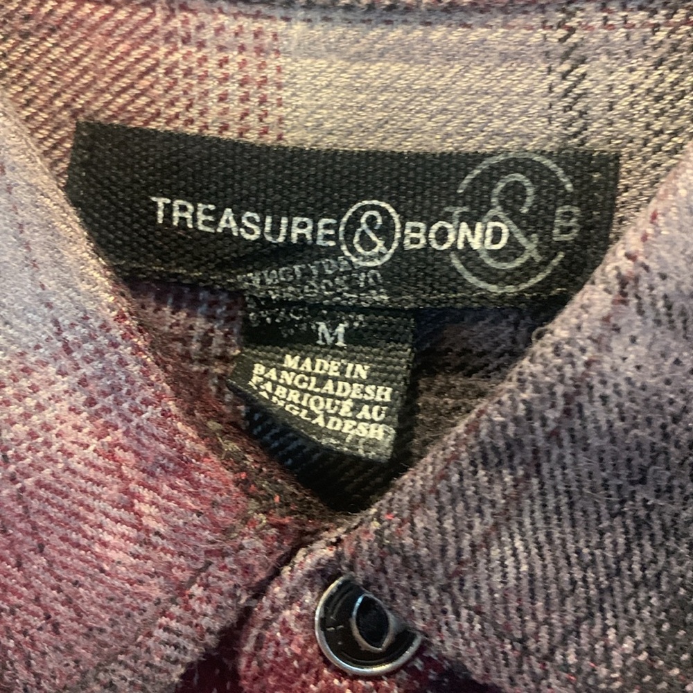 Plaid button down - Picture 3 of 4